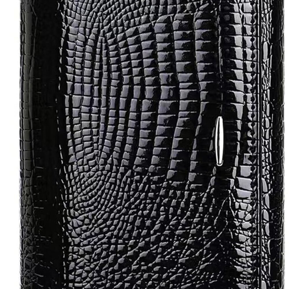 Women's Genuine Leather Wallet Long Purse Casual Clutch Fashion Card Holder
